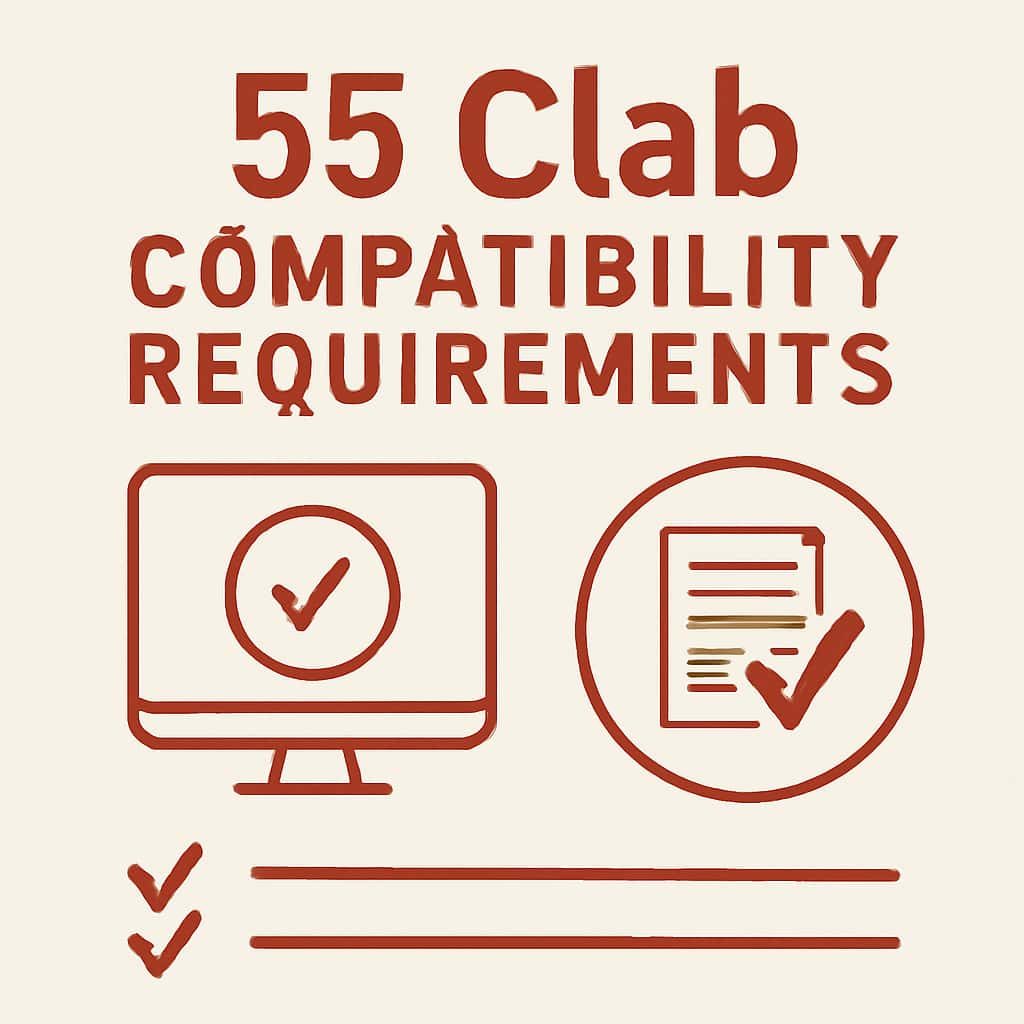 Illustration of 55 Clab compatibility aspects.
