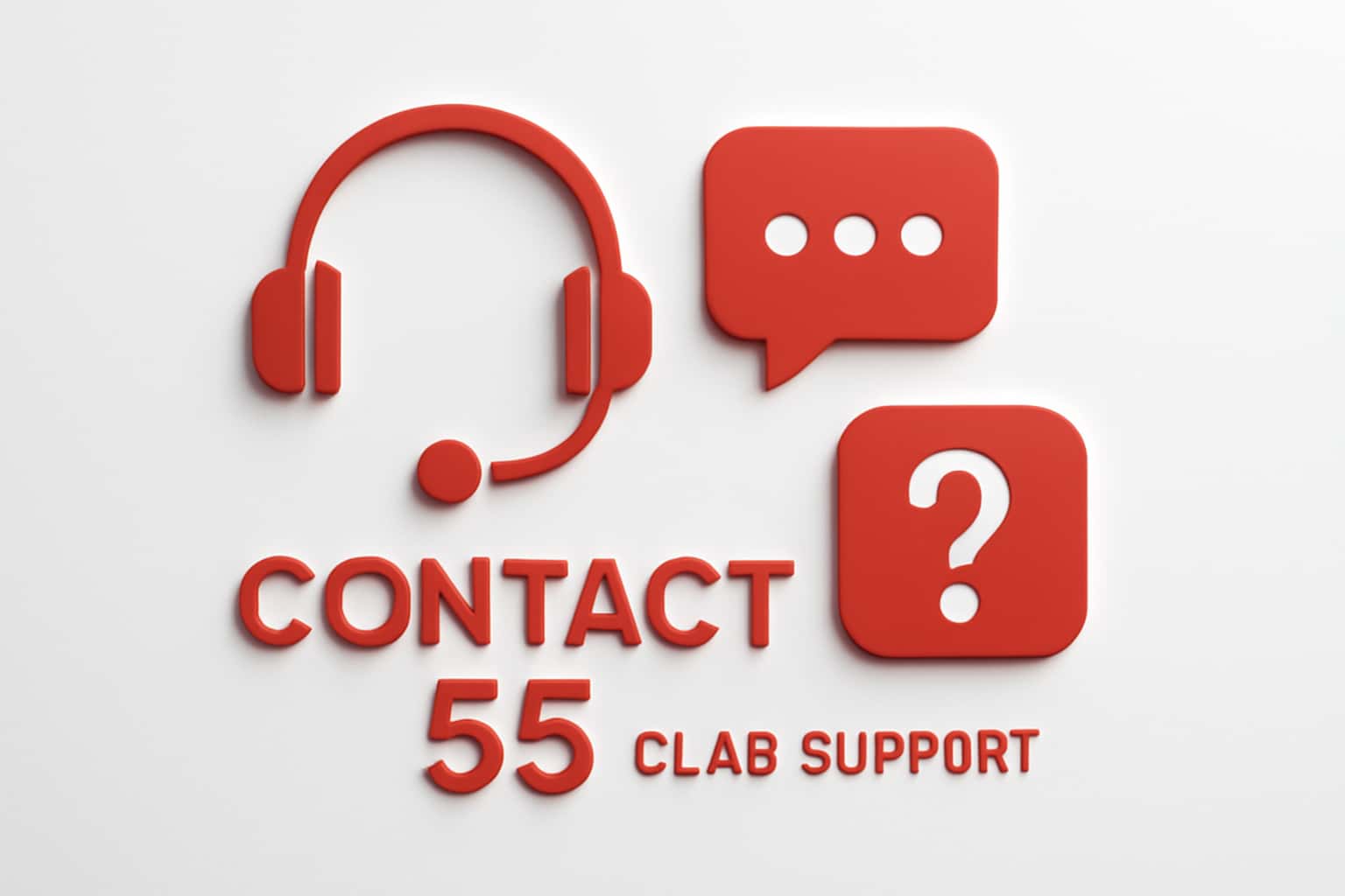 Contact 55 Clab Support Interface