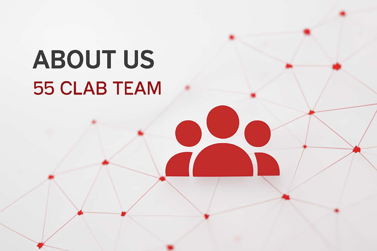 About Us - 55 Clab Team Interface