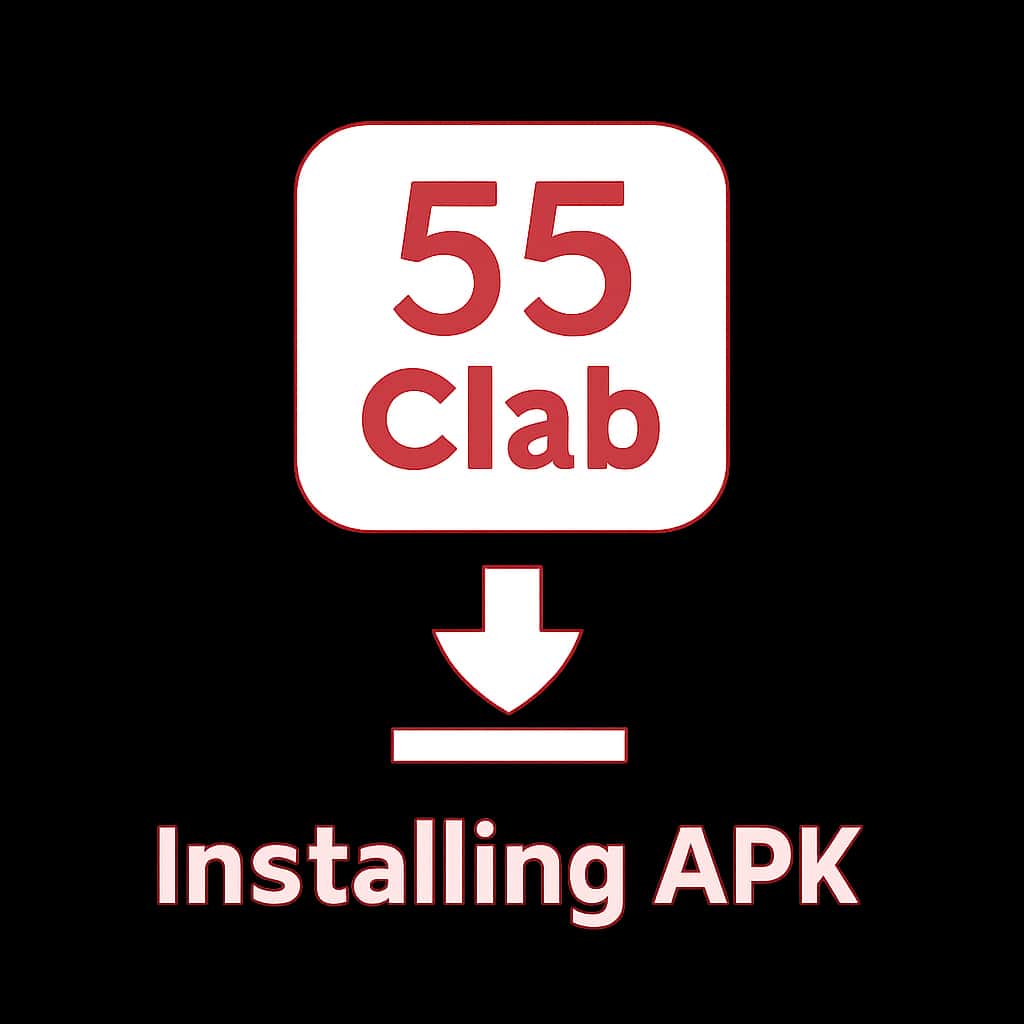 Icon for the guide on Installing 55 Clab APK.