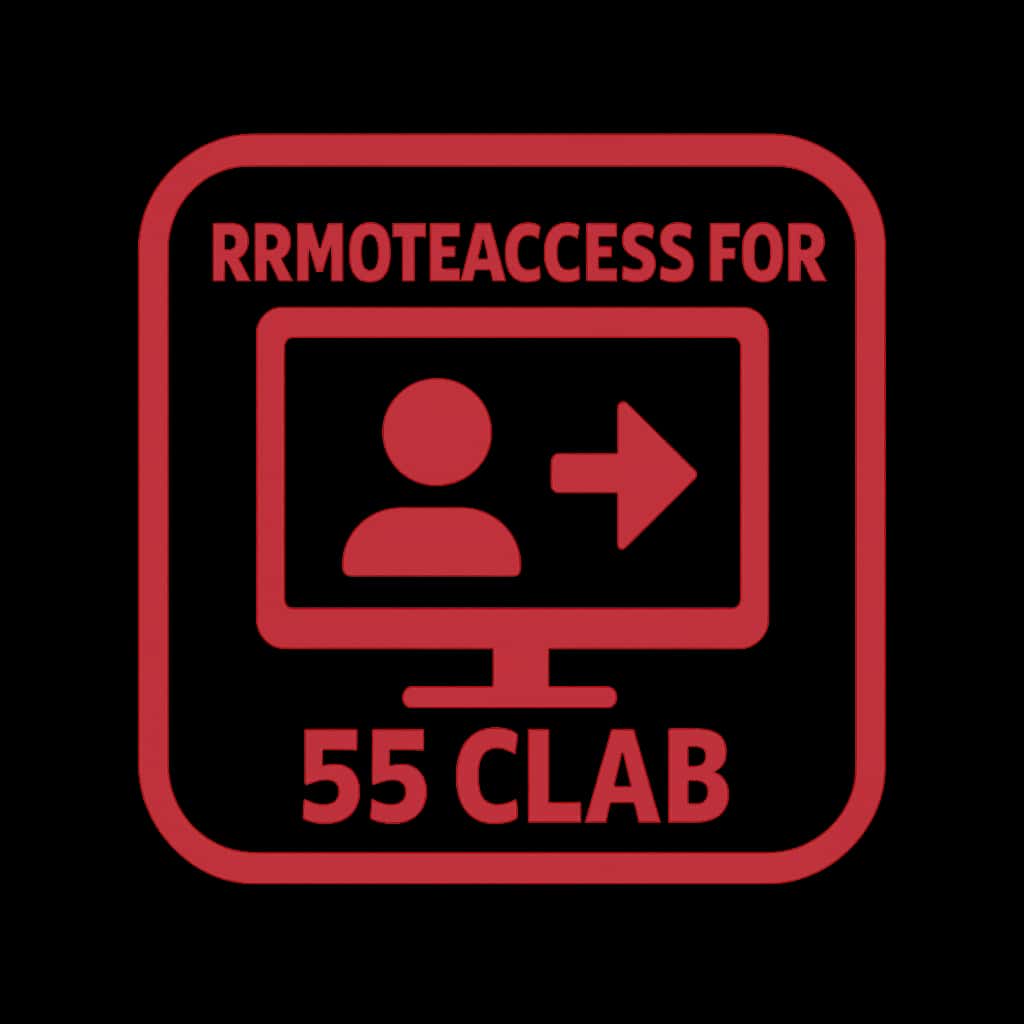 Icon representing Remote Access for 55 Clab.