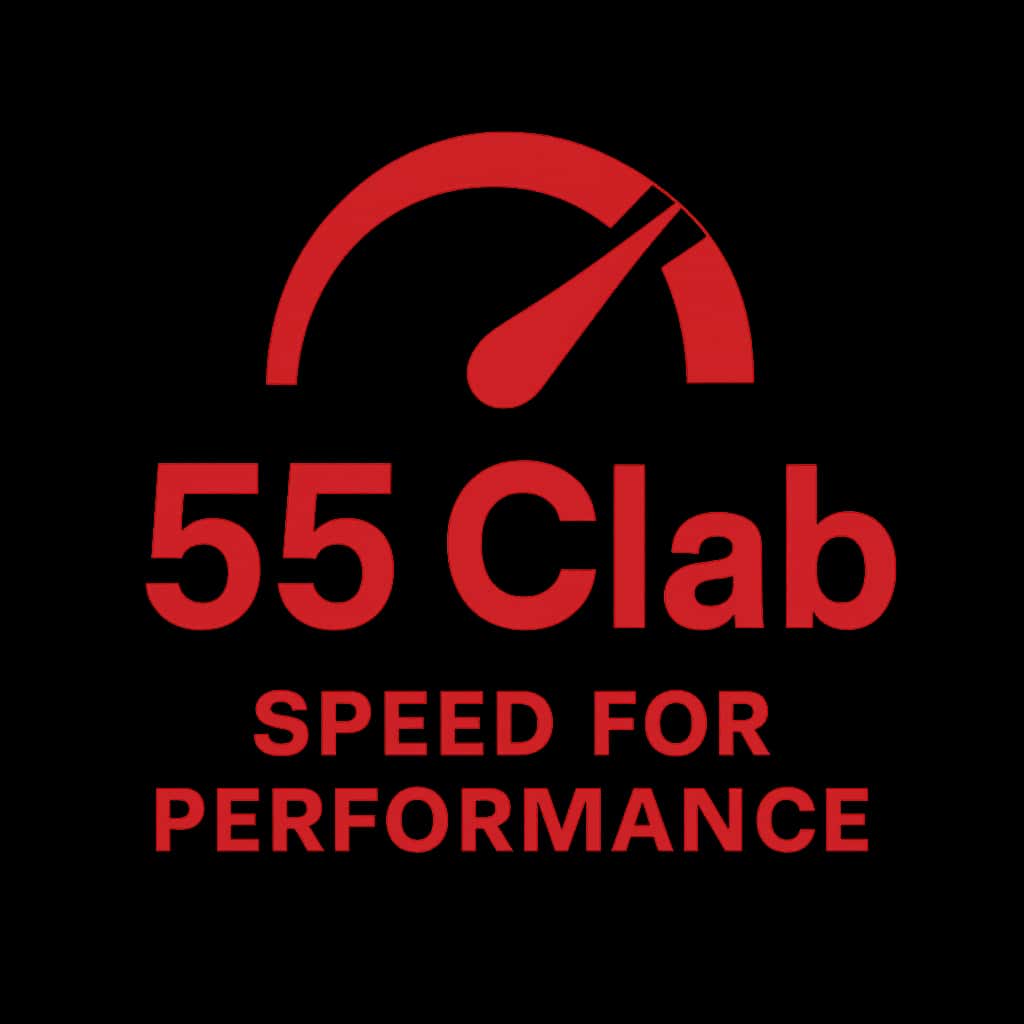 Icon representing the 55 Clab app performance.