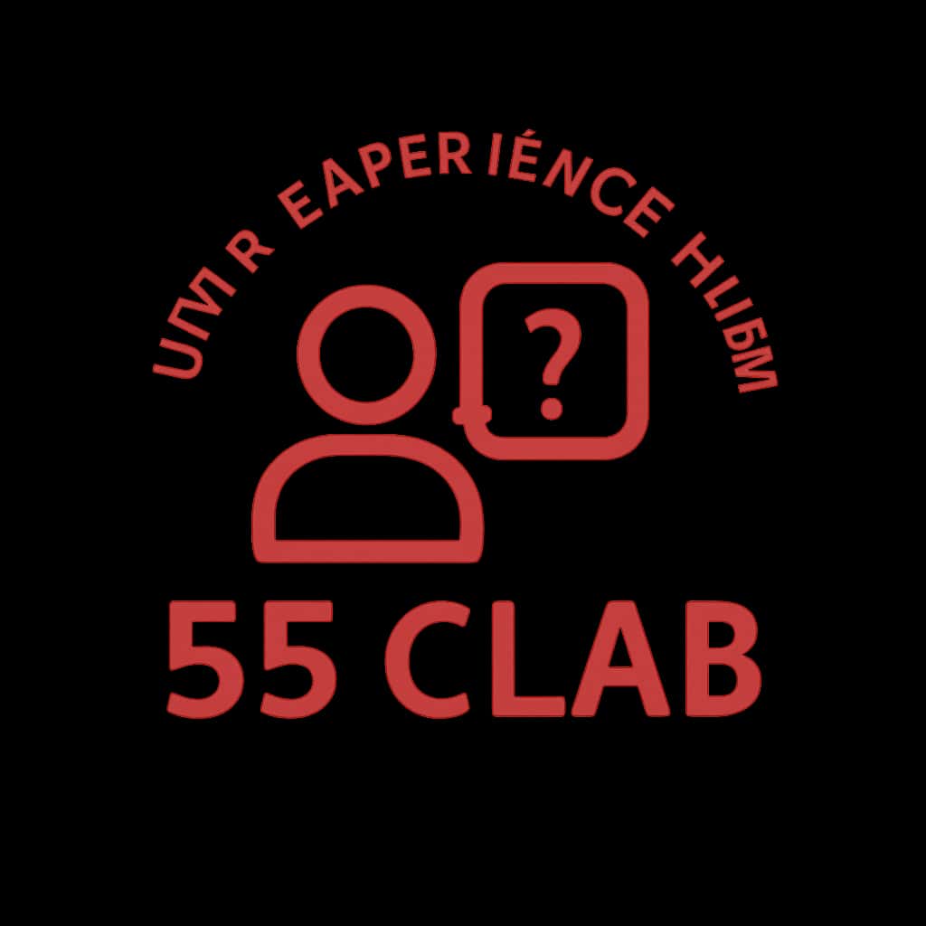 Icon representing the user experience guide for 55 Clab.